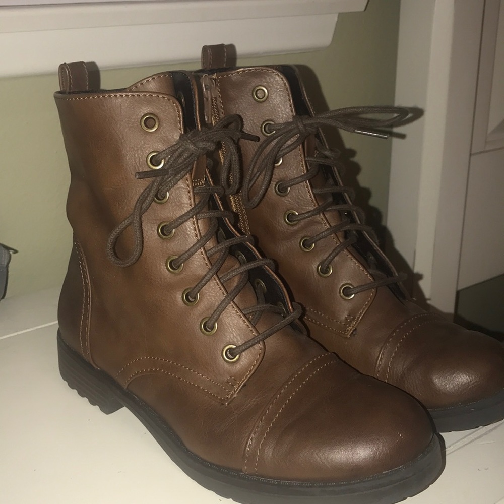 Brown boots